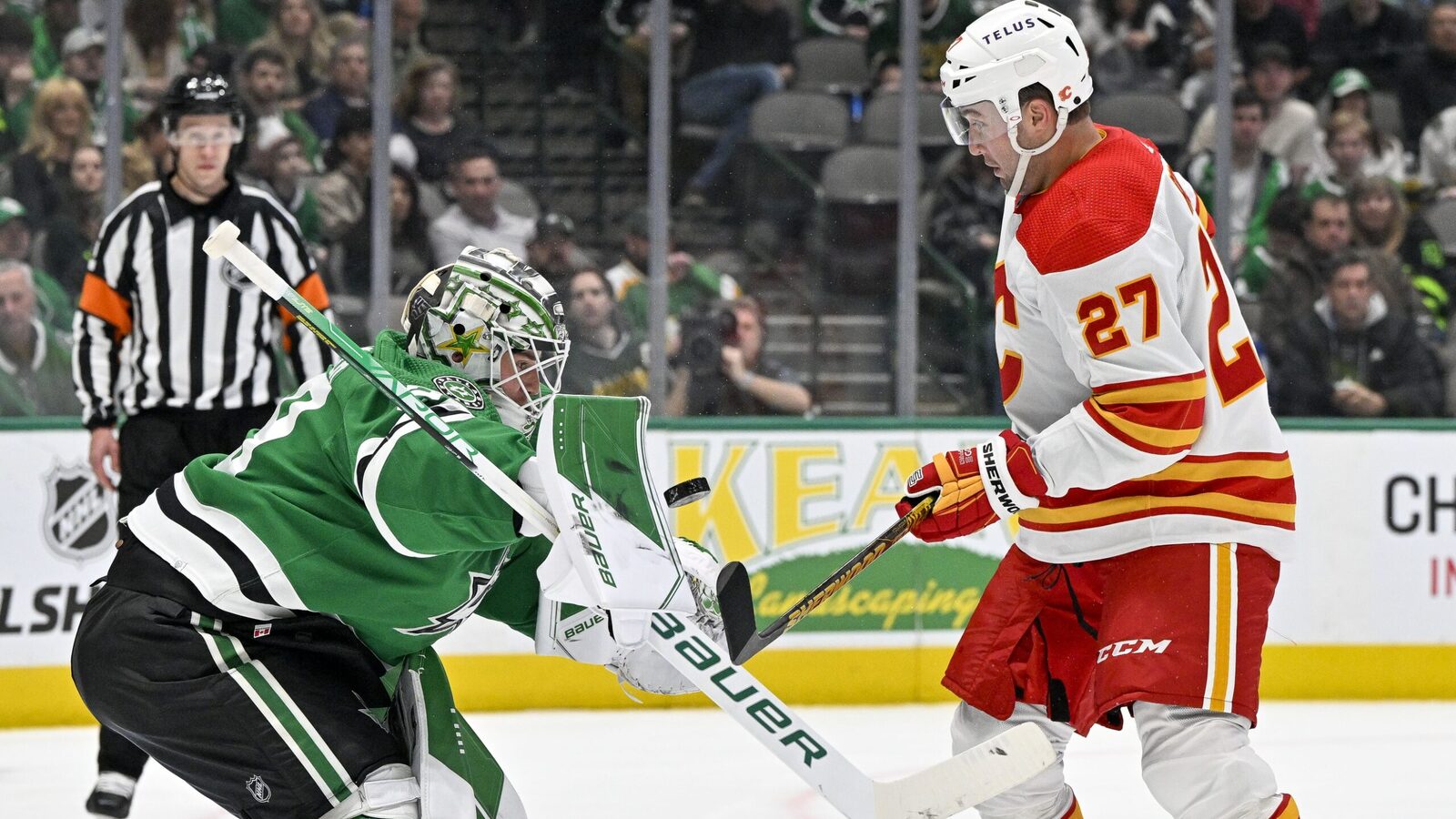 Flames lose two big leads, beat Dallas anyway - Vimarsana News