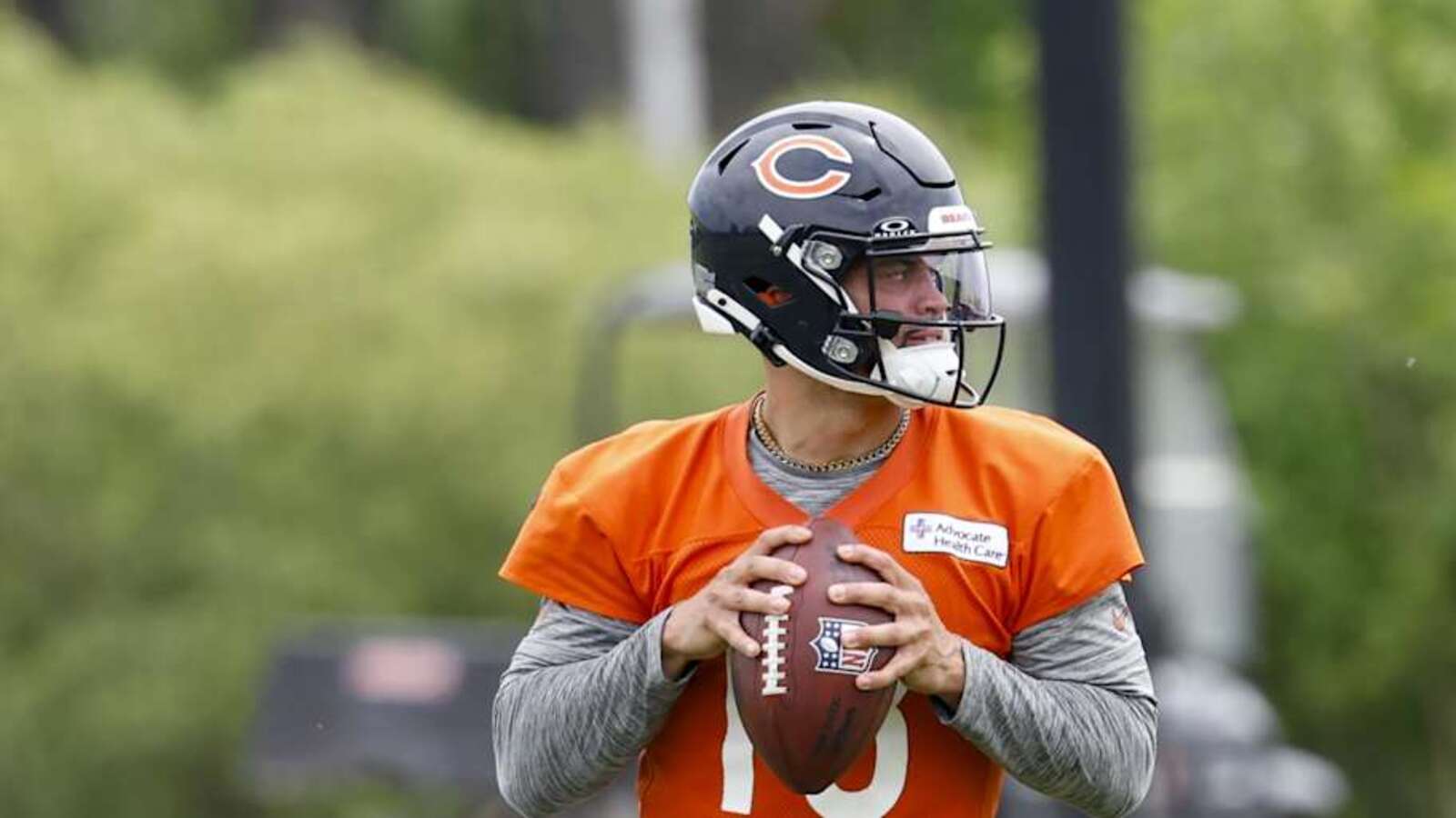 Caleb Williams Ditches Nike for New Balance at Chicago Bears Minicamp