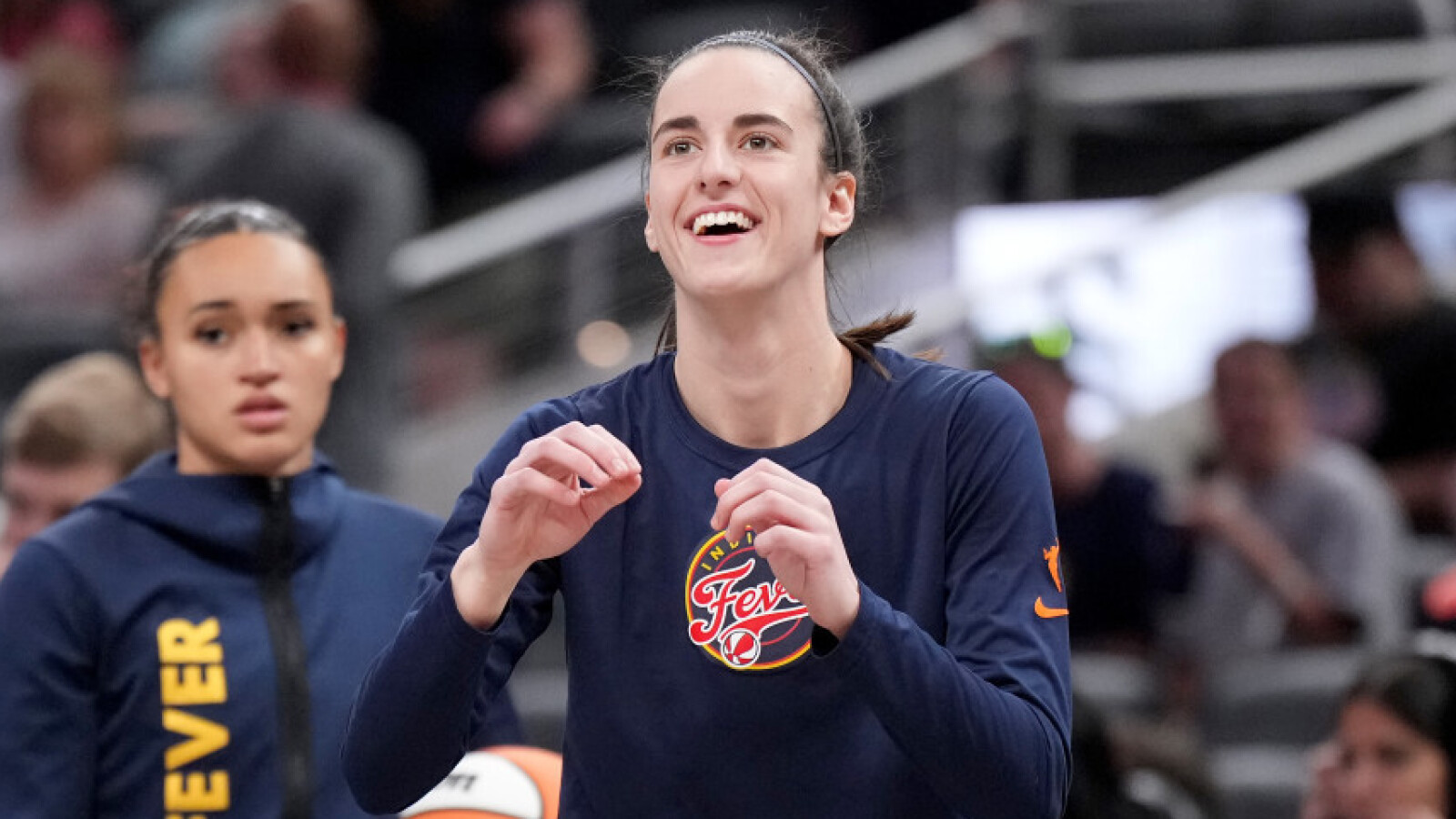 Fever star Caitlin Clark names one player she wants to team up with