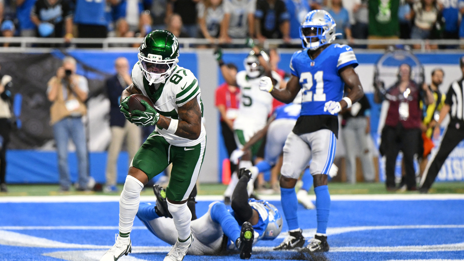 Jets Elevating WR Sterling Shepard & LB Jaden Keller