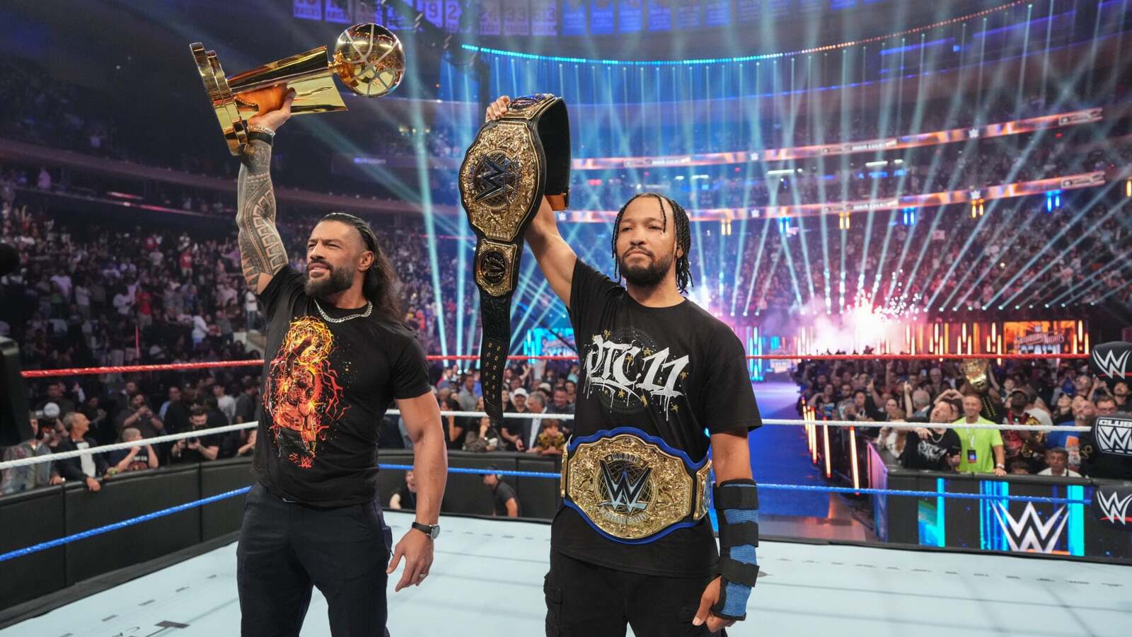 Collector Discovers Rare Dual Autograph Card of Roman Reigns and Jalen Brunson