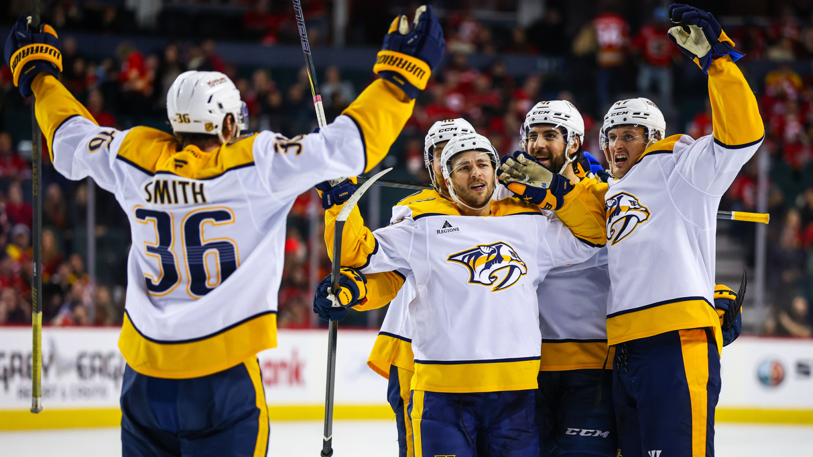 Predators Score in Last Minute to Snap Flames’ 3-Game Win Streak ...