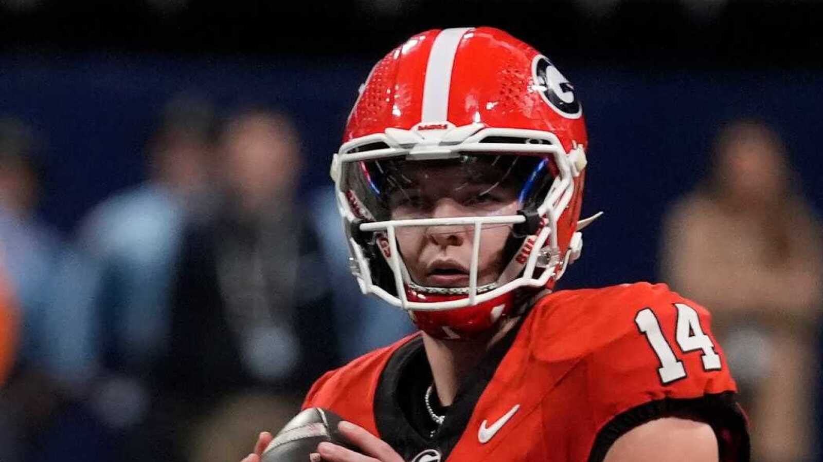 Gunner Stockton brings the only experience that matters to Georgia for the CFP Gunner Stockton brings the only experience that matters to Georgia for the CFP
