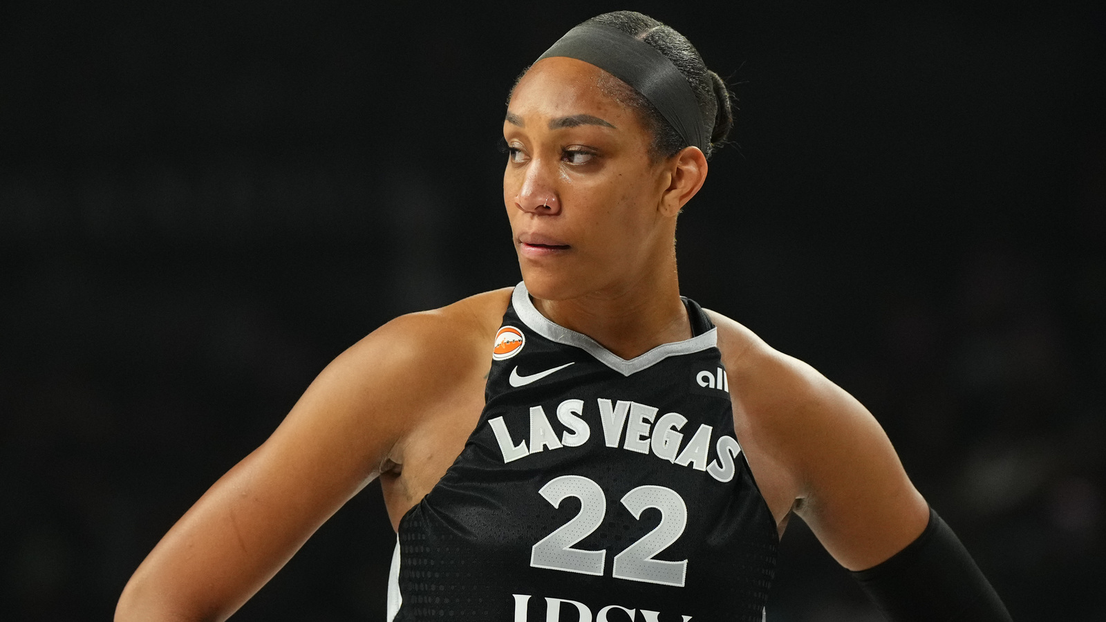 A’ja Wilson had the most disgusted look while watching Heat