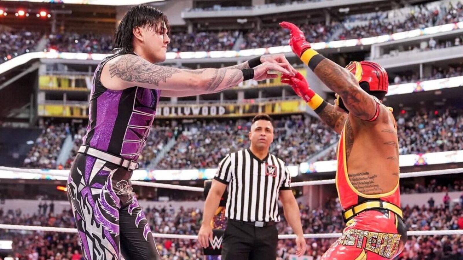 Rey Mysterio Humbles Outspoken Dominik Mysterio in Surprise Return to Raw