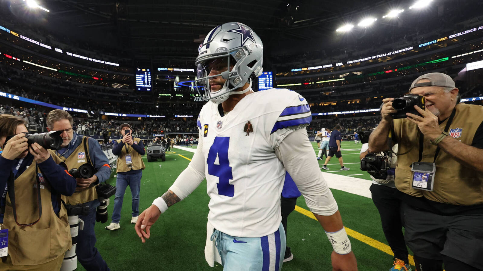 Cowboys create 4 million in cap space by restructuring Dak Prescott’s