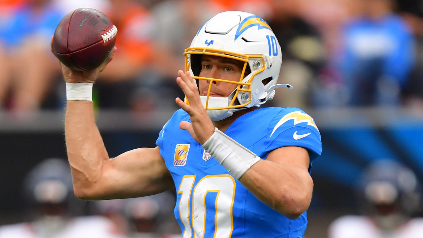 Justin Herbert Supports Coach Jim Harbaugh After Chargers' Loss to Broncos