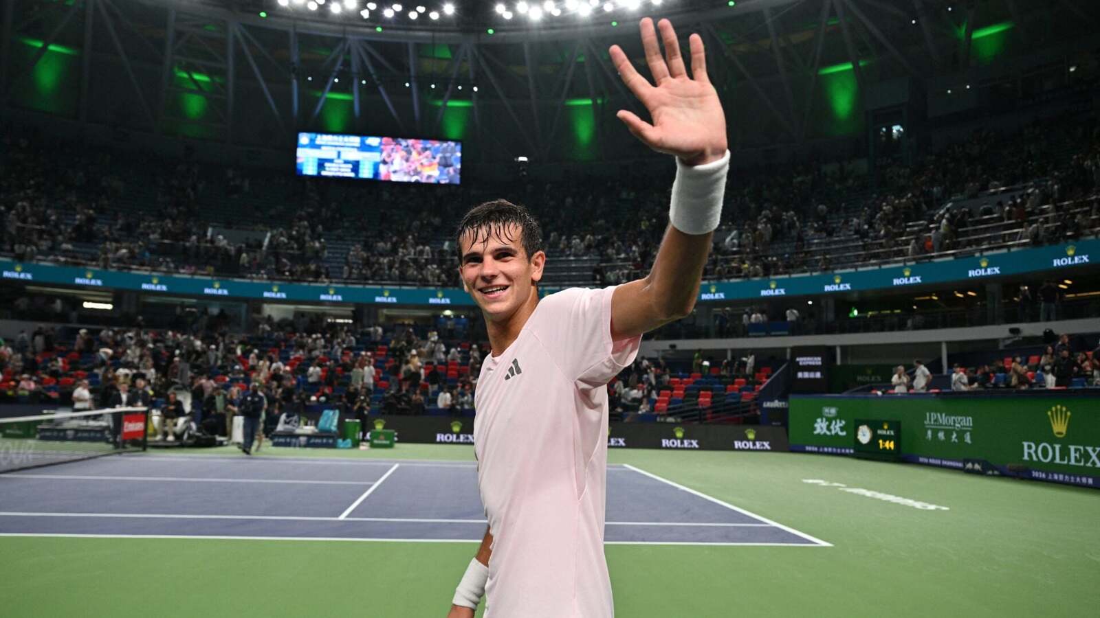 Rafael Jodar sets new tennis record after reaching his first ATP Masters 1000 final in Shanghai