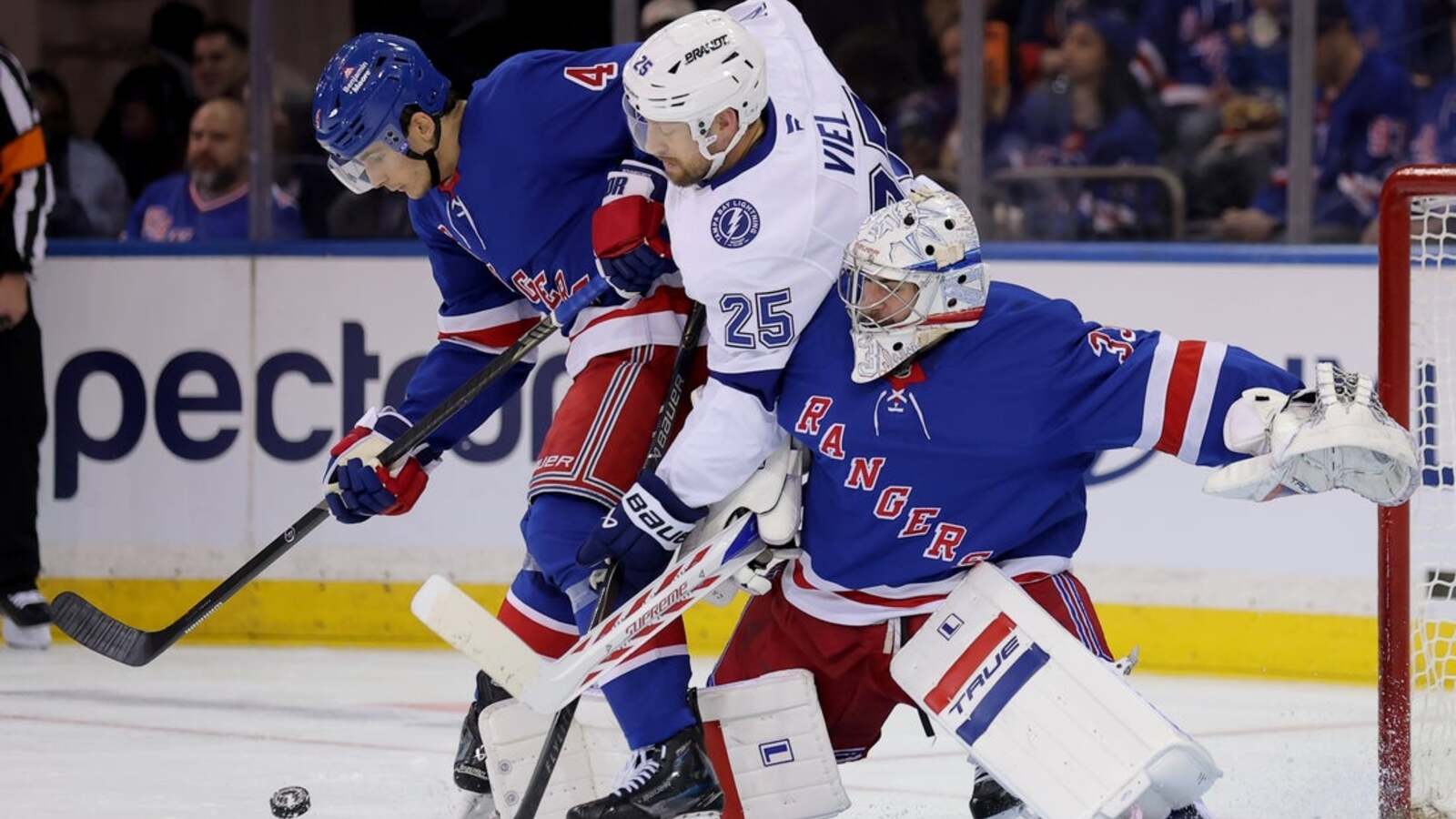 Dylan Garand, Rangers carry hot streak into rivalry game at Devils