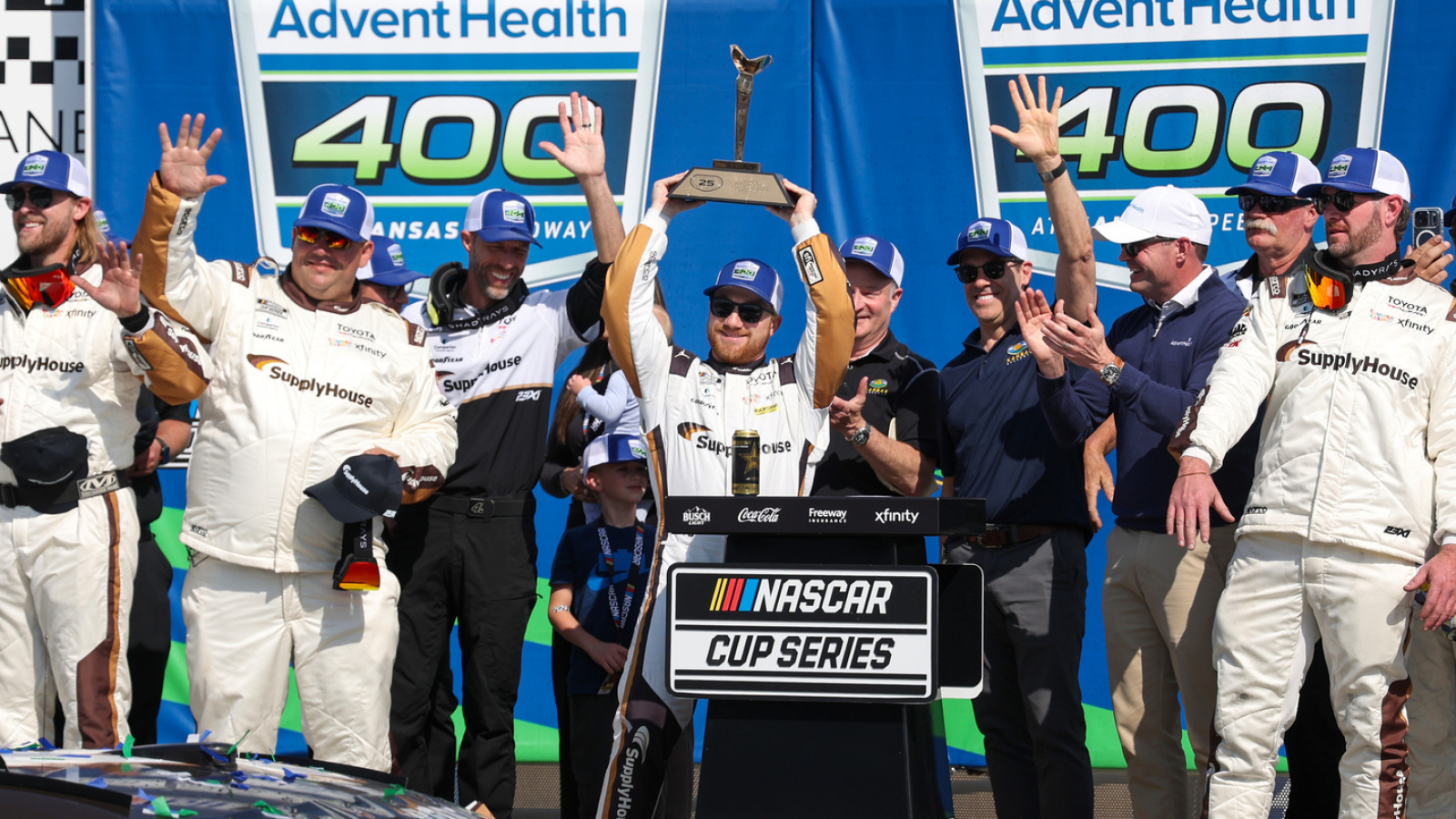 Tyler Reddick trying to balance celebrating historic season without being left behind