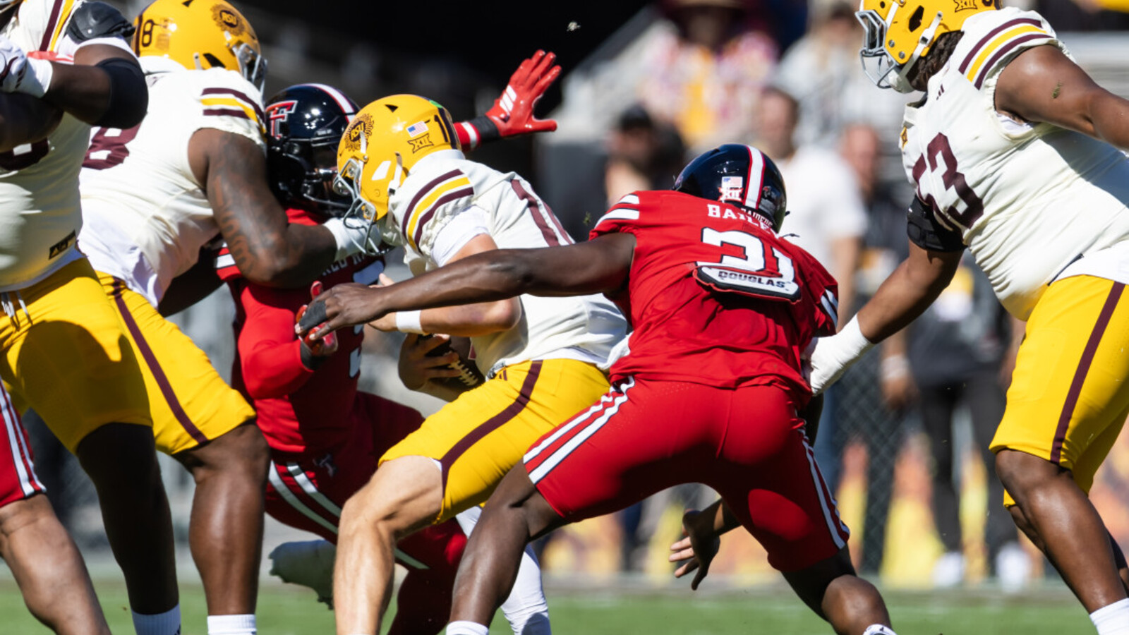 David Bailey 2026 NFL Draft: scouting report for Texas Tech edge rusher ...