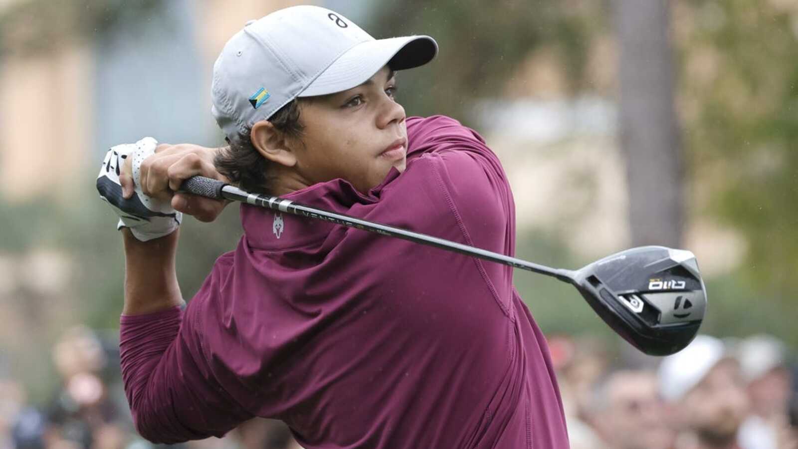 Charlie Woods doesn't advance from PGA Tour pre-qualifier