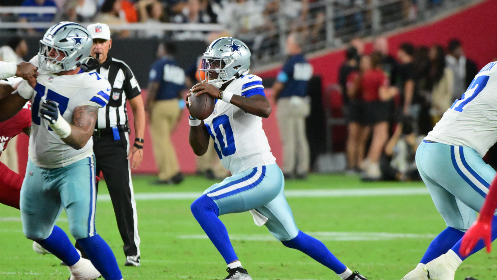 Jerry Jones Floats Keeping Joe Milton III, Sam Howell On Cowboys Roster ...