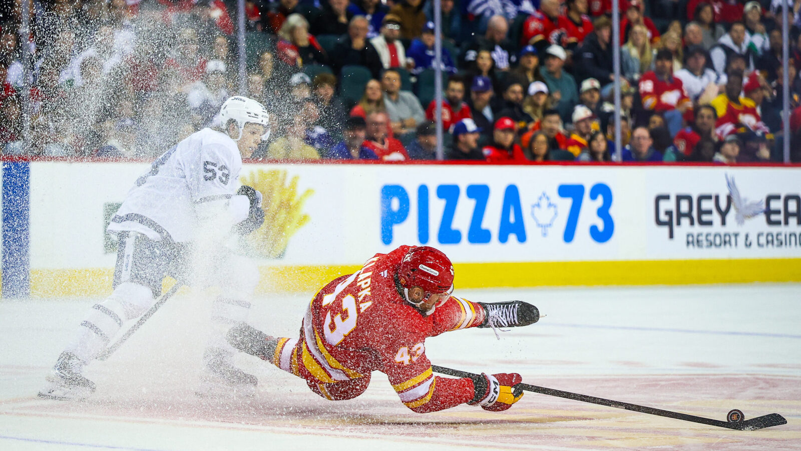 Easton Cowan puts blame on himself for Maple Leafs' loss to Flames: ‘I cost us the game'