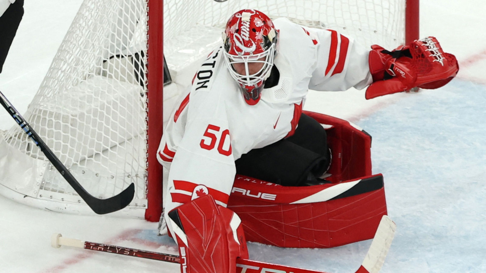 Canada's Jordan Binnington answers doubters in Olympic debut 