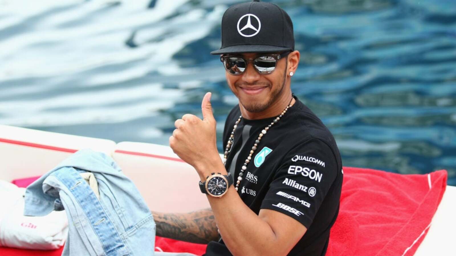 Jamie Carragher once made a ‘brutal’ tackle on Lewis Hamilton before the Monaco Grand Prix