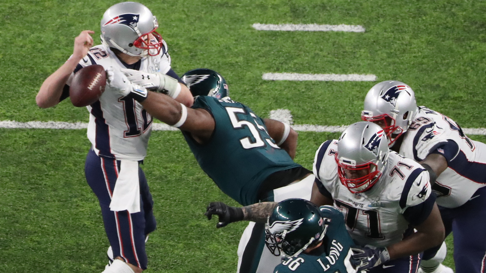 Eagles fan gets tattoo of Super Bowl LII strip sack of Tom Brady