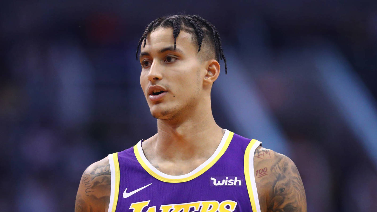 Watch: Lakers roast Kyle Kuzma for wild Christmas outfit and haircut.