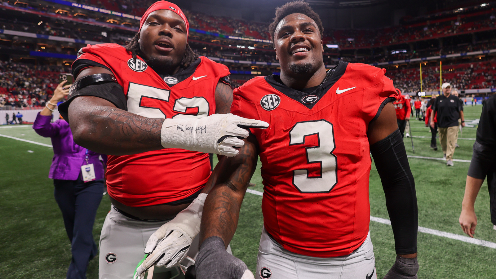 Georgia players pulled savage stunt after blowing out Alabama