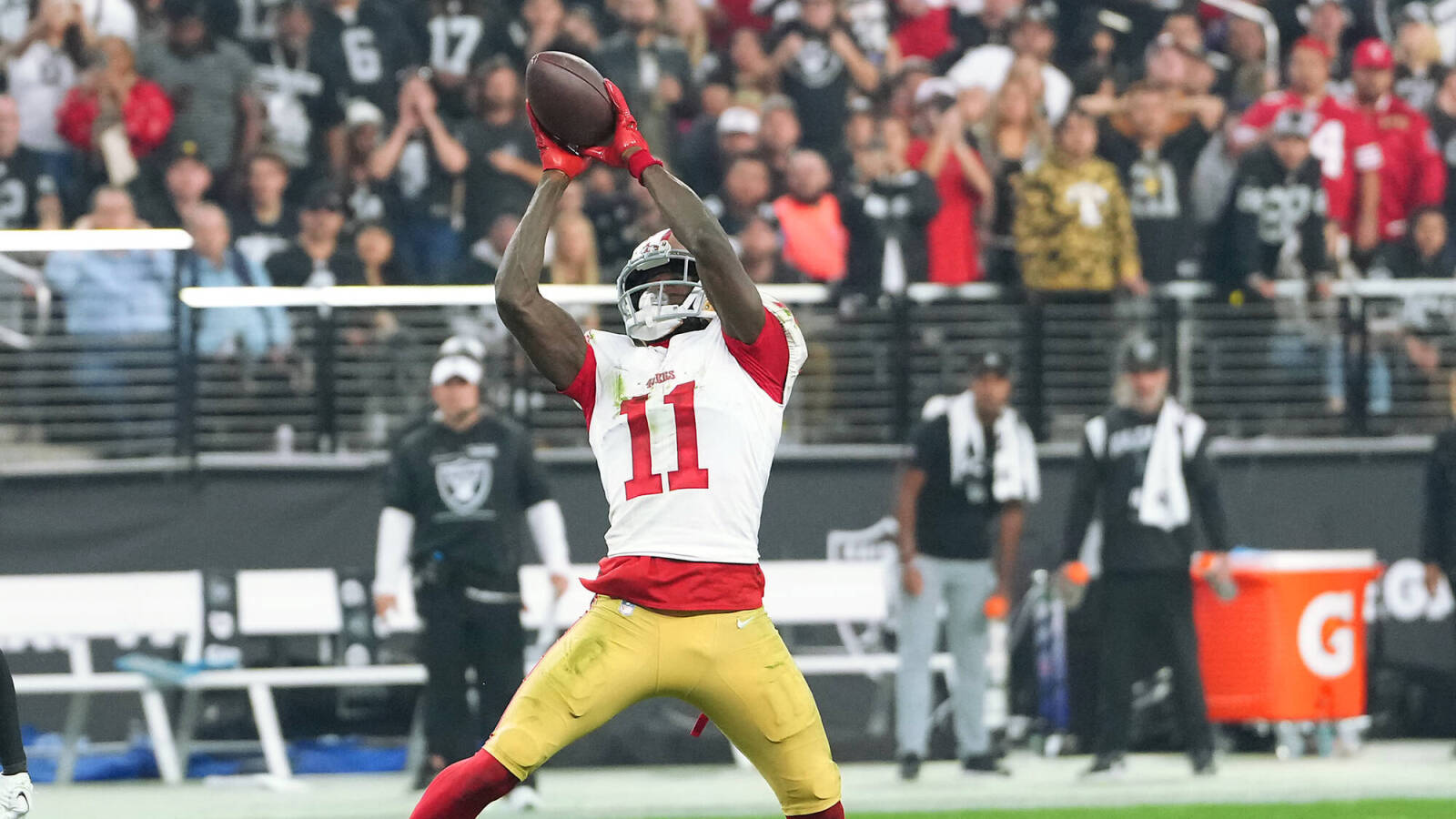 San Francisco 49ers have received trade calls for star wide receiver, deal unlikely