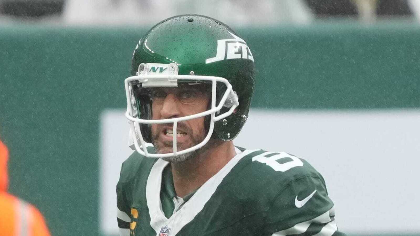 Aaron Rodgers addresses talk of rift with Jets coach Robert Saleh ...
