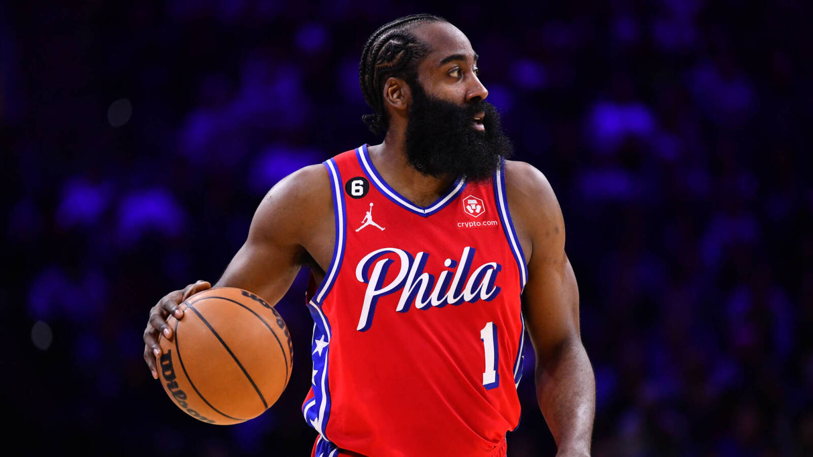 Harden ties 76ers’ franchise record with 21 assists in win