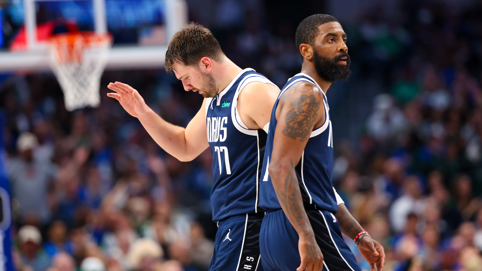 Dallas Mavericks: Kyrie Irving Sends Defiant Message Over Luka Doncic’s Poor Shooting in Game 4 Loss Vs. Clippers