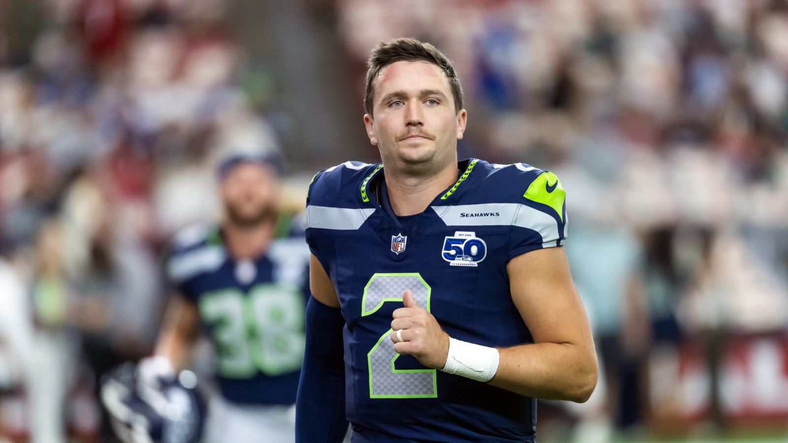 Drew Lock had words for Sam Darnold after the NFC title game