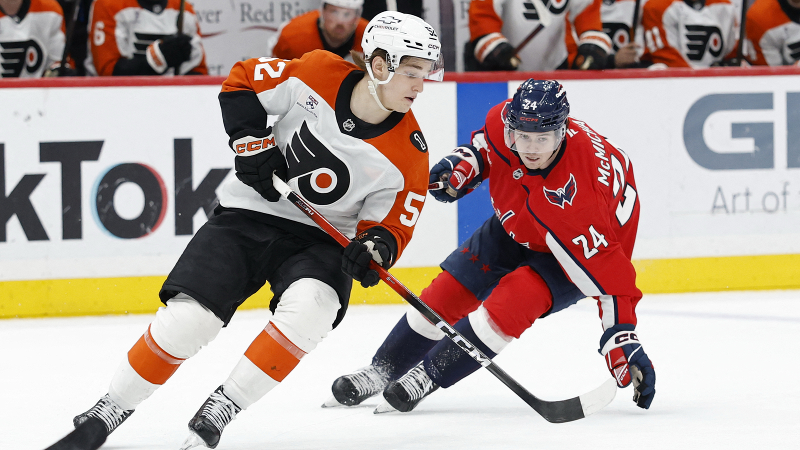 Flyers Activate Denver Barkey, Place Nikita Grebenkin On IR