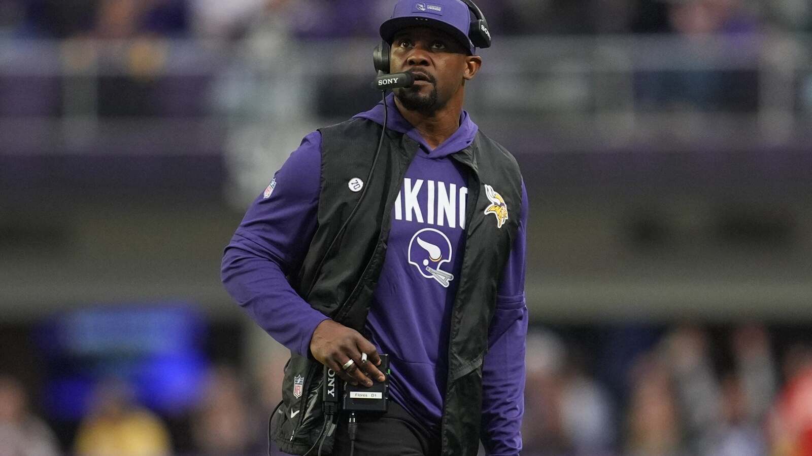 Vikings DC Brian Flores makes bold statement about released Korn Ferry document regarding his impending lawsuit against the NFL