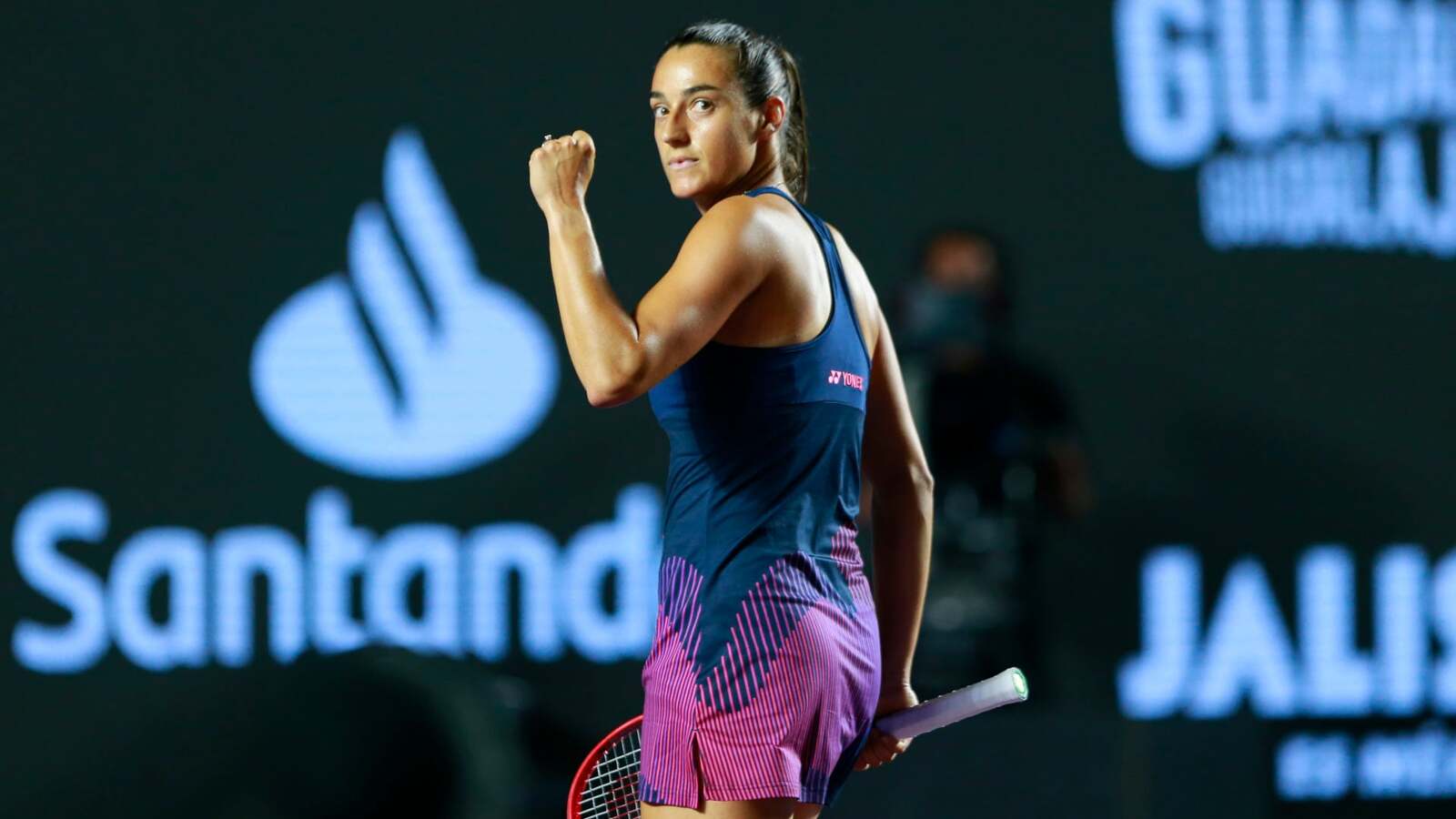 She is the only player who has won the China Open and Wuhan Open titles in the same season