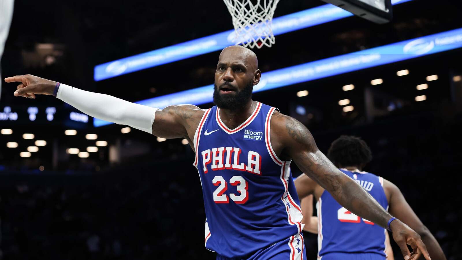 LeBron James shares immediate reaction to first-ever game with Philadelphia 76ers