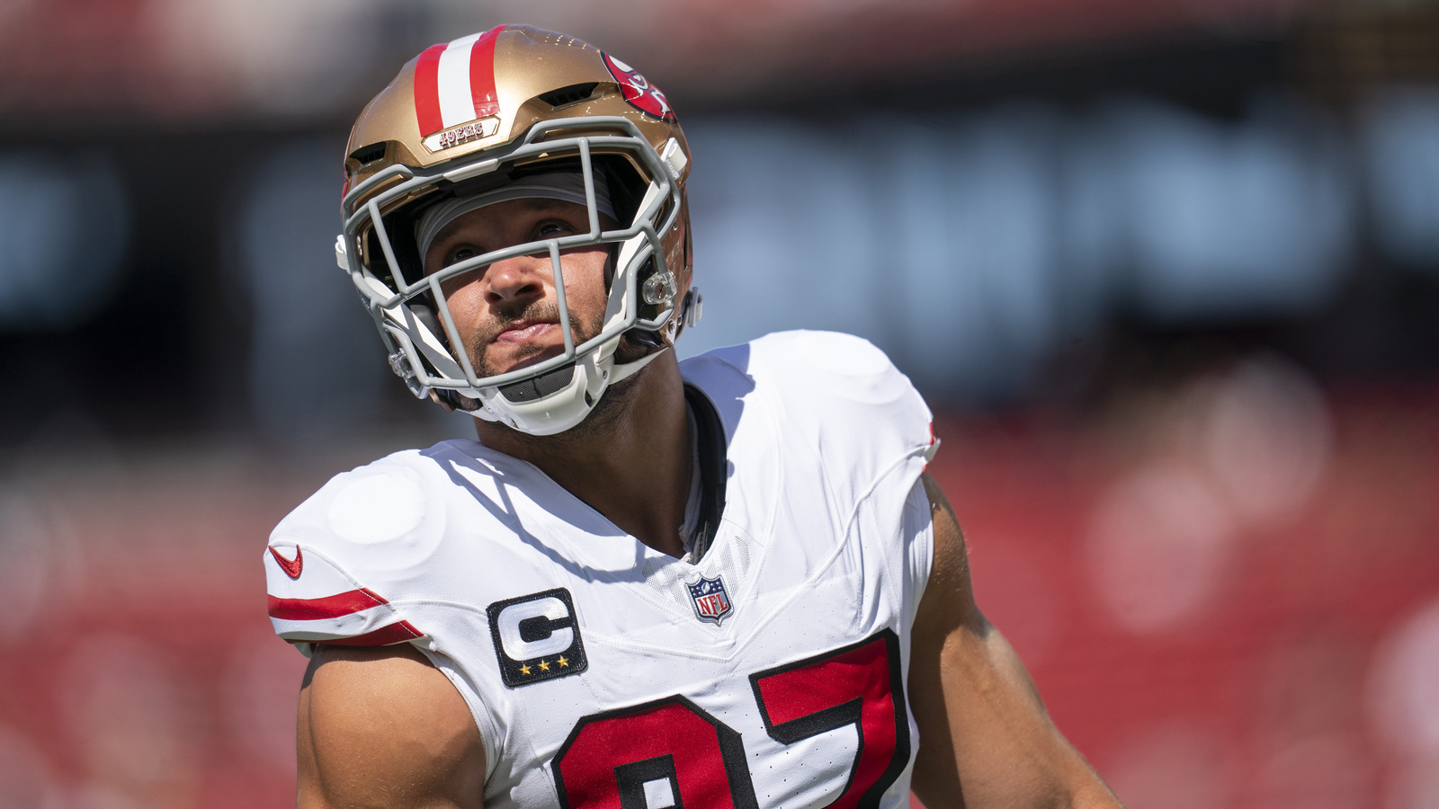 Nick Bosa injury revelation may reignite talk about 49ers possibly trading for Raiders’ Maxx Crosby
