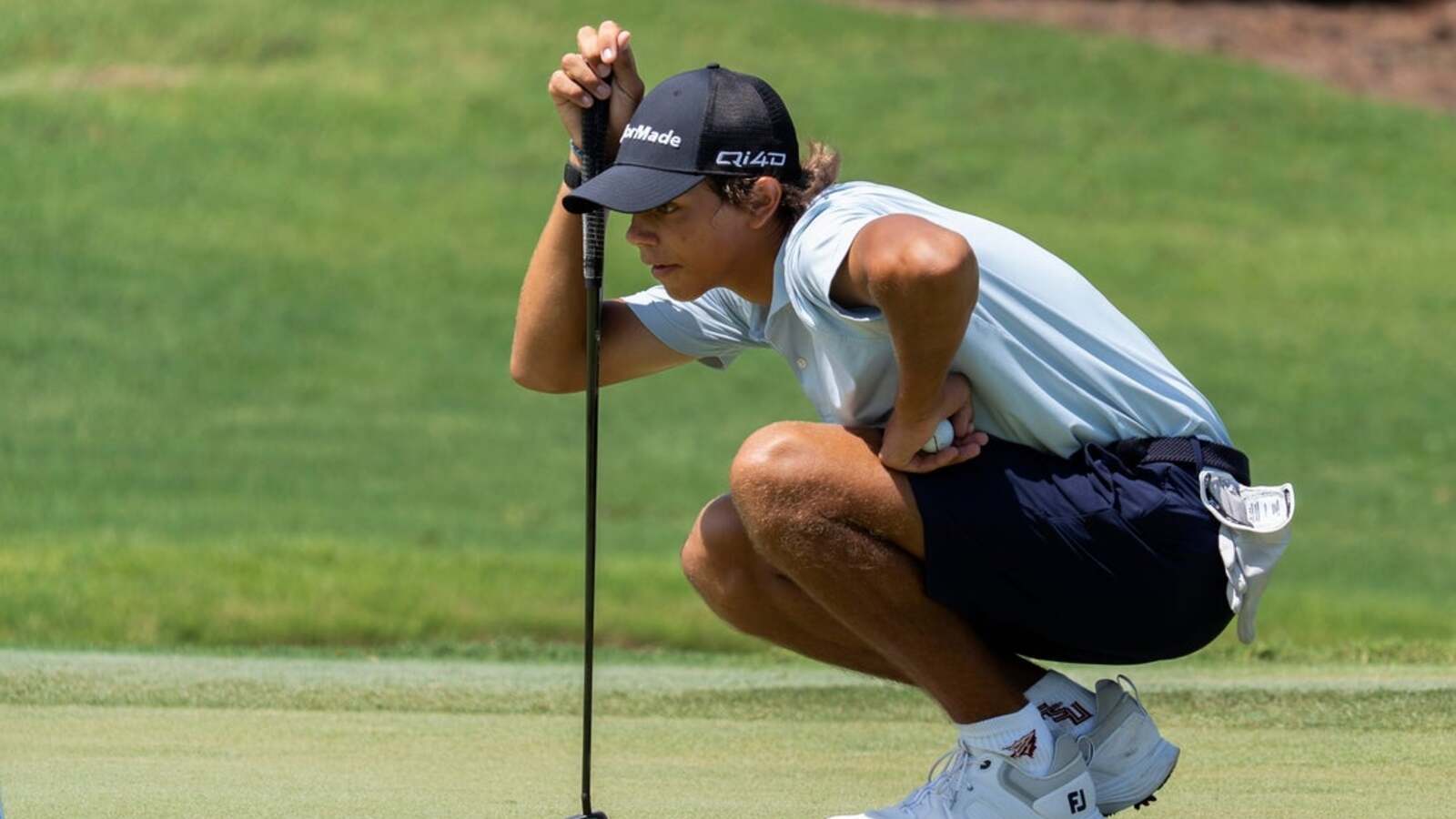 Charlie Woods scuffles at Junior PGA, hovering near cut line