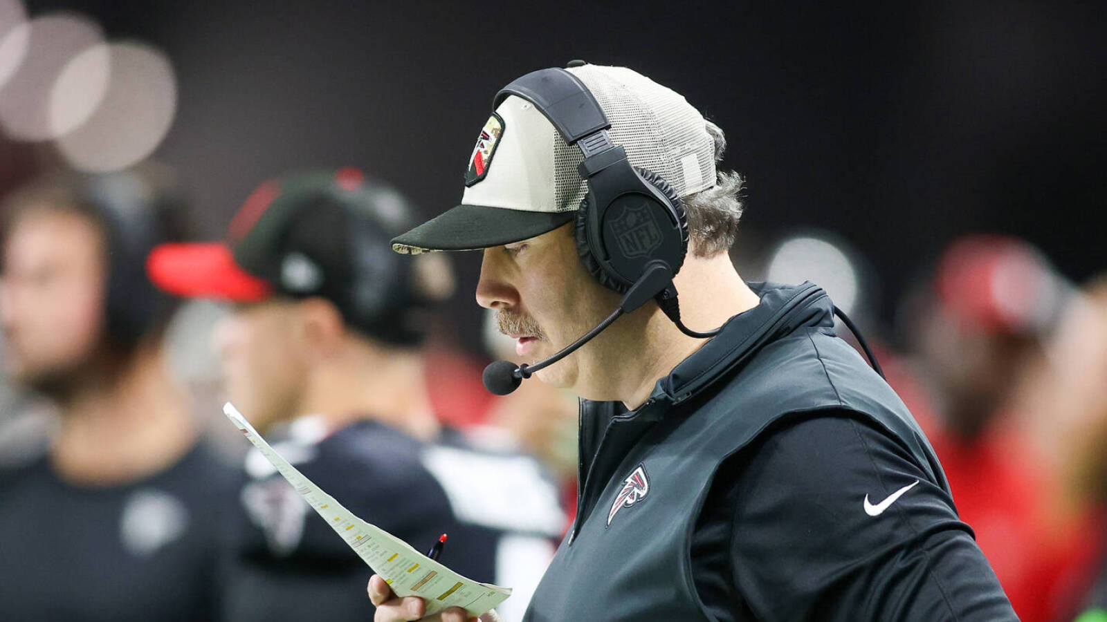 Falcons owner non-committal on future of HC Arthur Smith