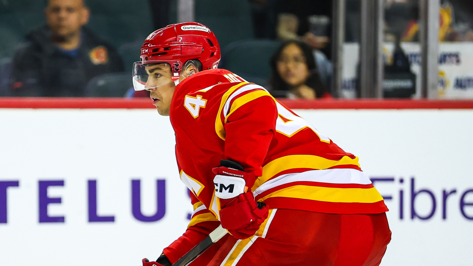 Flames lineup news: ‘Pretty good chance’ Hunter Brzustewicz plays on Wednesday against Detroit