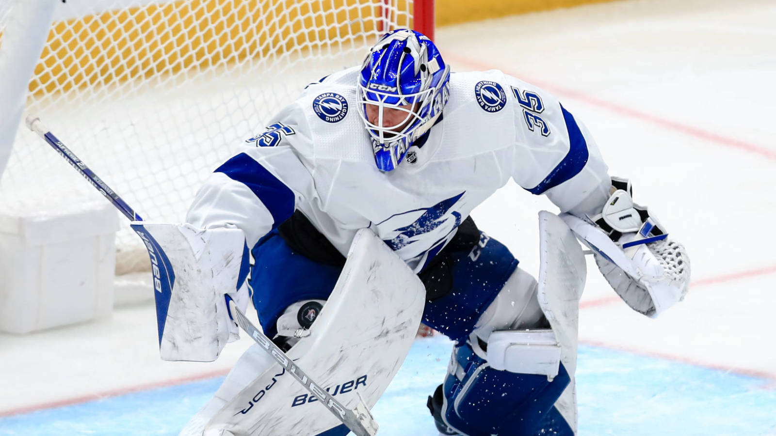 Lightning goalie's mask honors greatest Black athletes Yardbarker