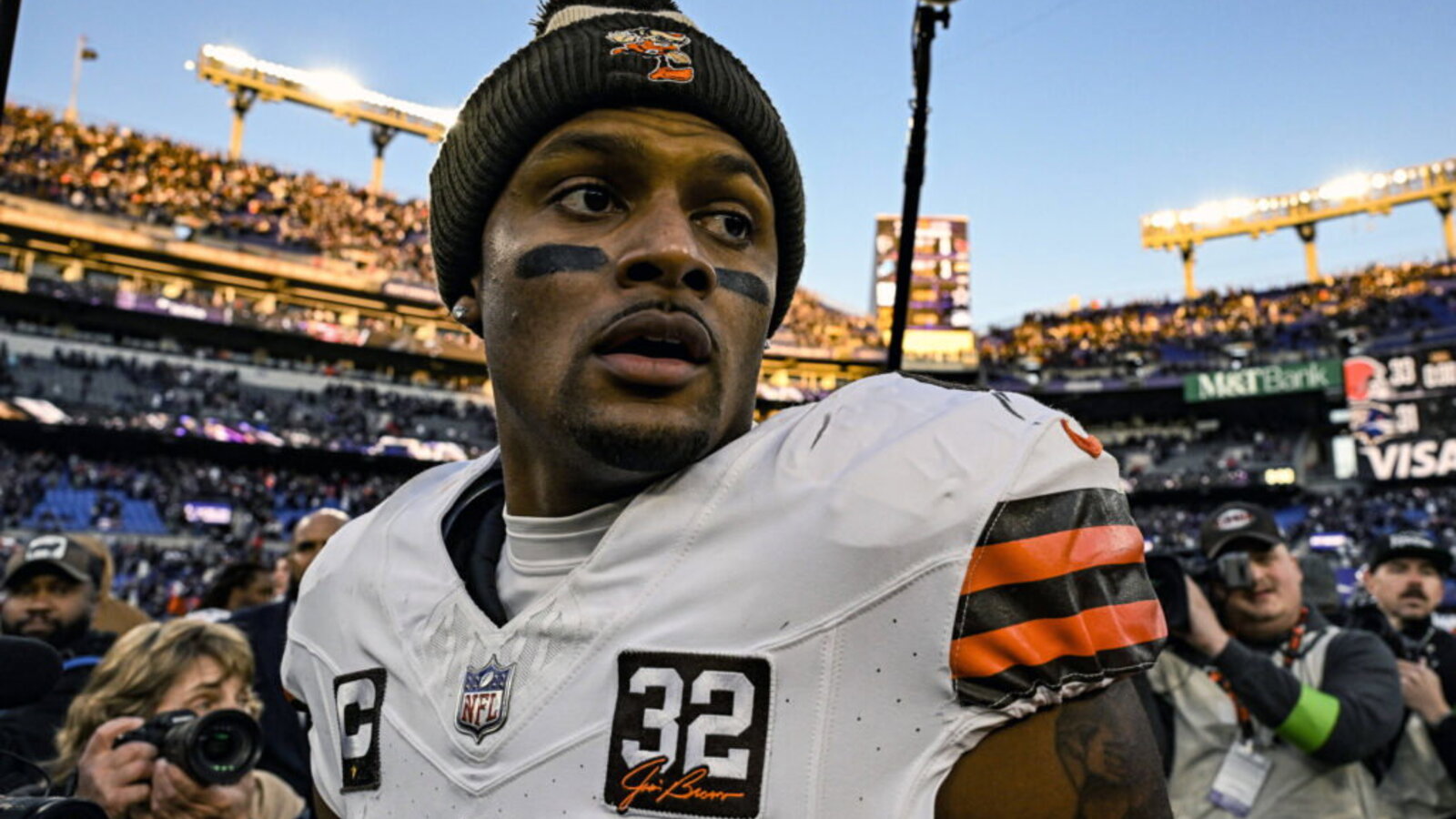 Deshaun Watson may have just sent a warning to Shedeur Sanders amid Browns QB battle