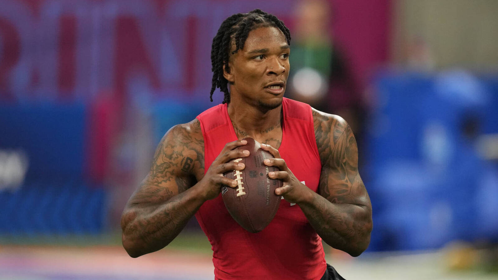 Watch Anthony Richardson turned heads with one throw at pro day