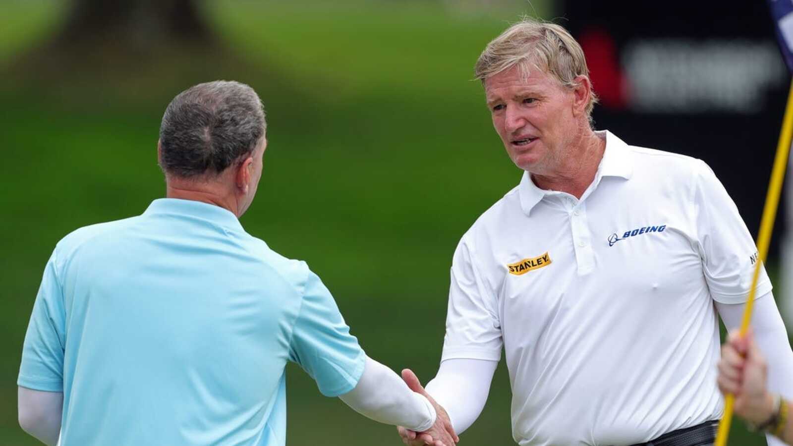 Ernie Els prevails at Firestone for first senior major title