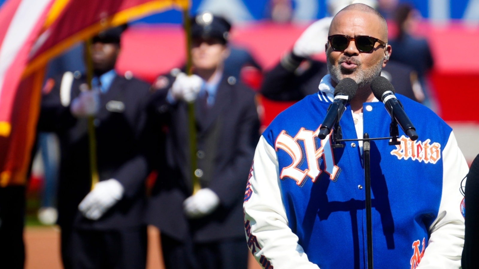 ‘Hamilton’ star Christopher Jackson messes up national anthem at Mets ...