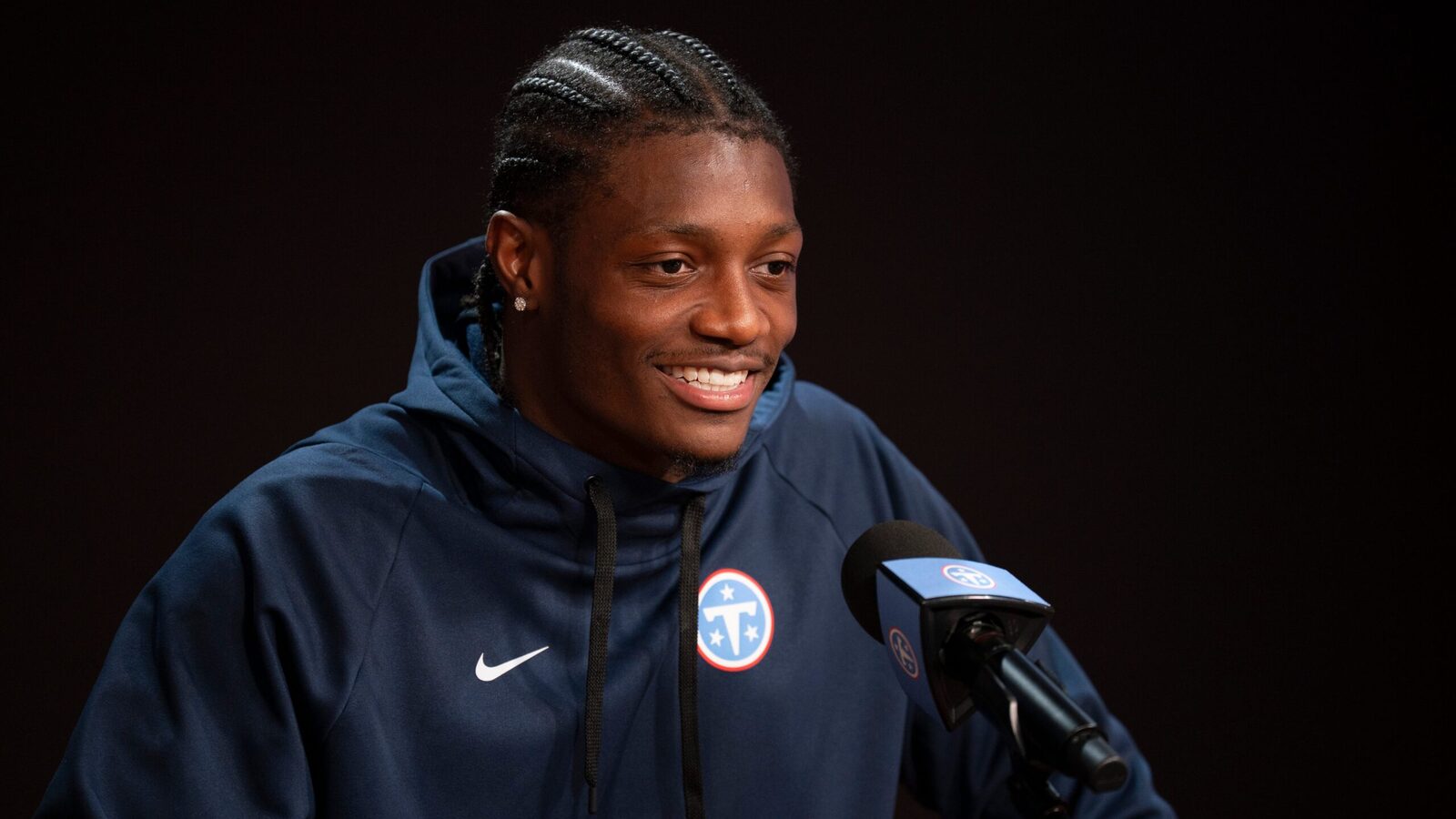 It took one practice for Titans WR Carnell Tate to shut up his draft ...