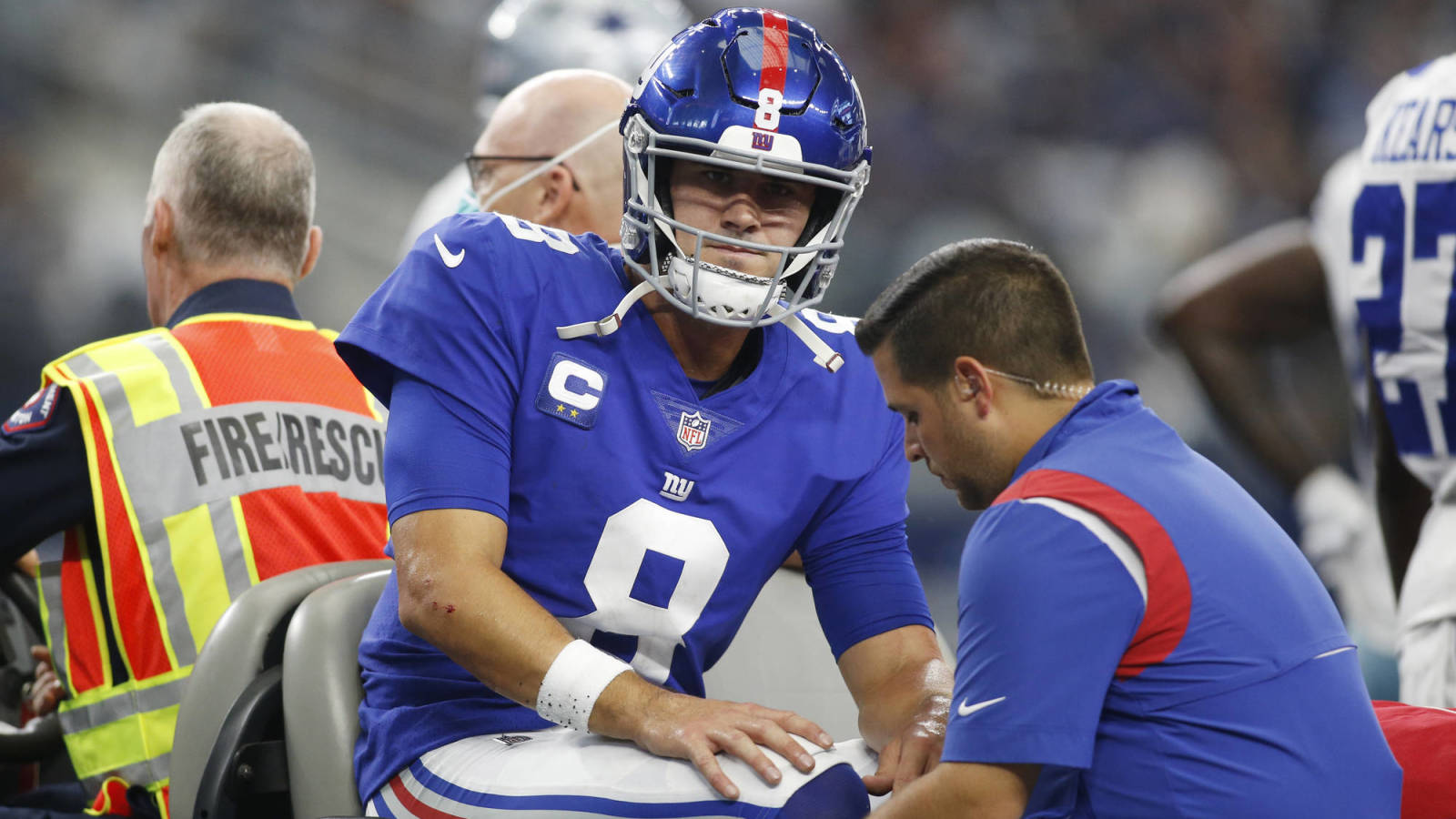 Giants QB Daniel Jones recovering from concussion, may play vs. Rams