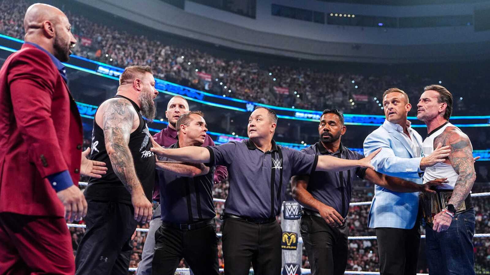 Tension Rises Between CM Punk and Kevin Owens on SmackDown