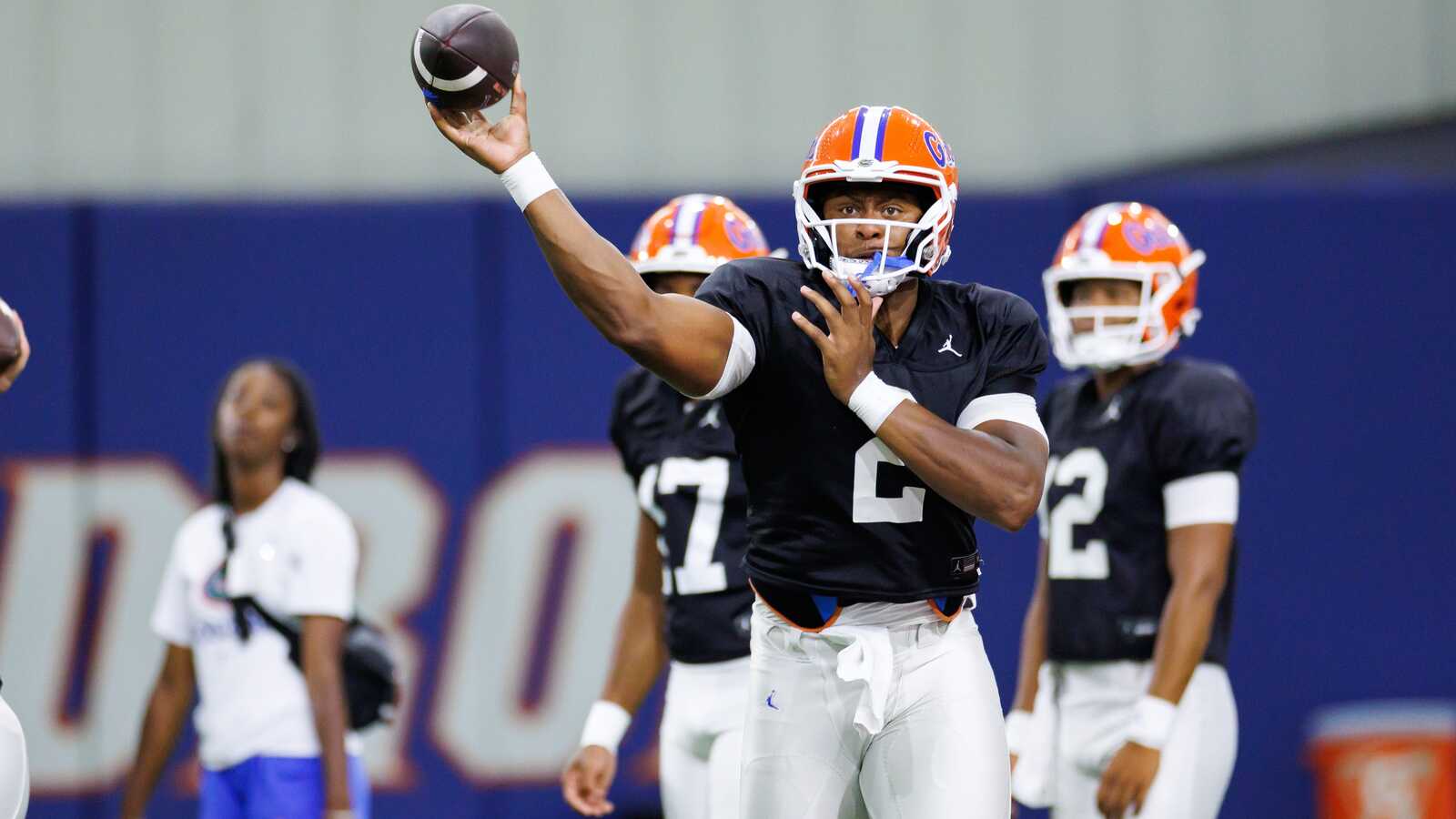 Billy Napier provides fall camp injury update on Florida QB DJ Lagway Billy Napier provides fall camp injury update on Florida QB DJ Lagway