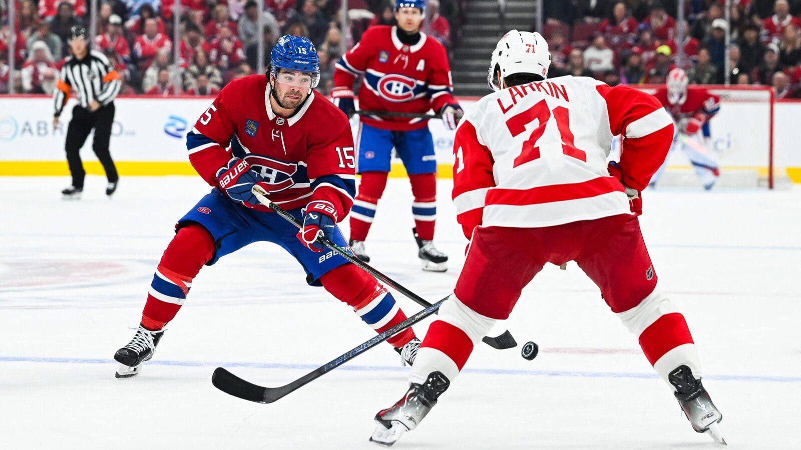 ‘It was interesting’: Red Wings’ Larkin reacts to Canadiens fans chanting his name