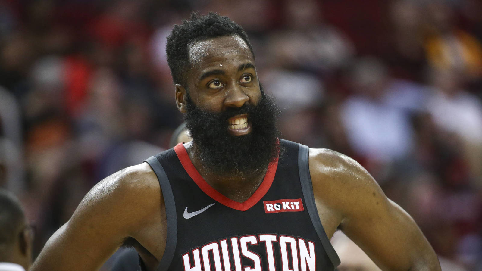 Watch James Harden responds to Spurs fan yelling at him over free