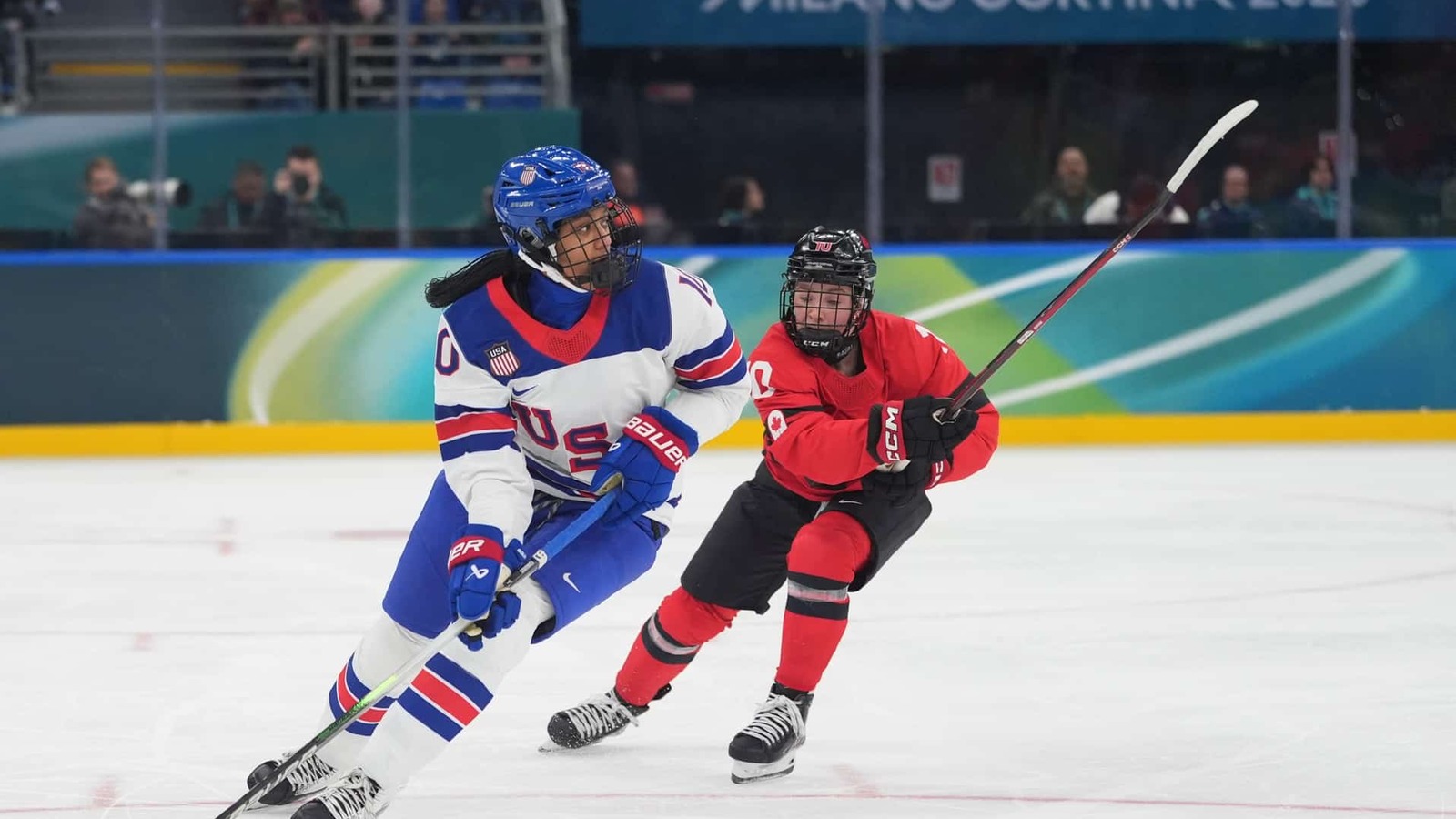 Wisconsin Badgers star Laila Edwards makes history after Team USA win over Canada in the Winter Olympics
