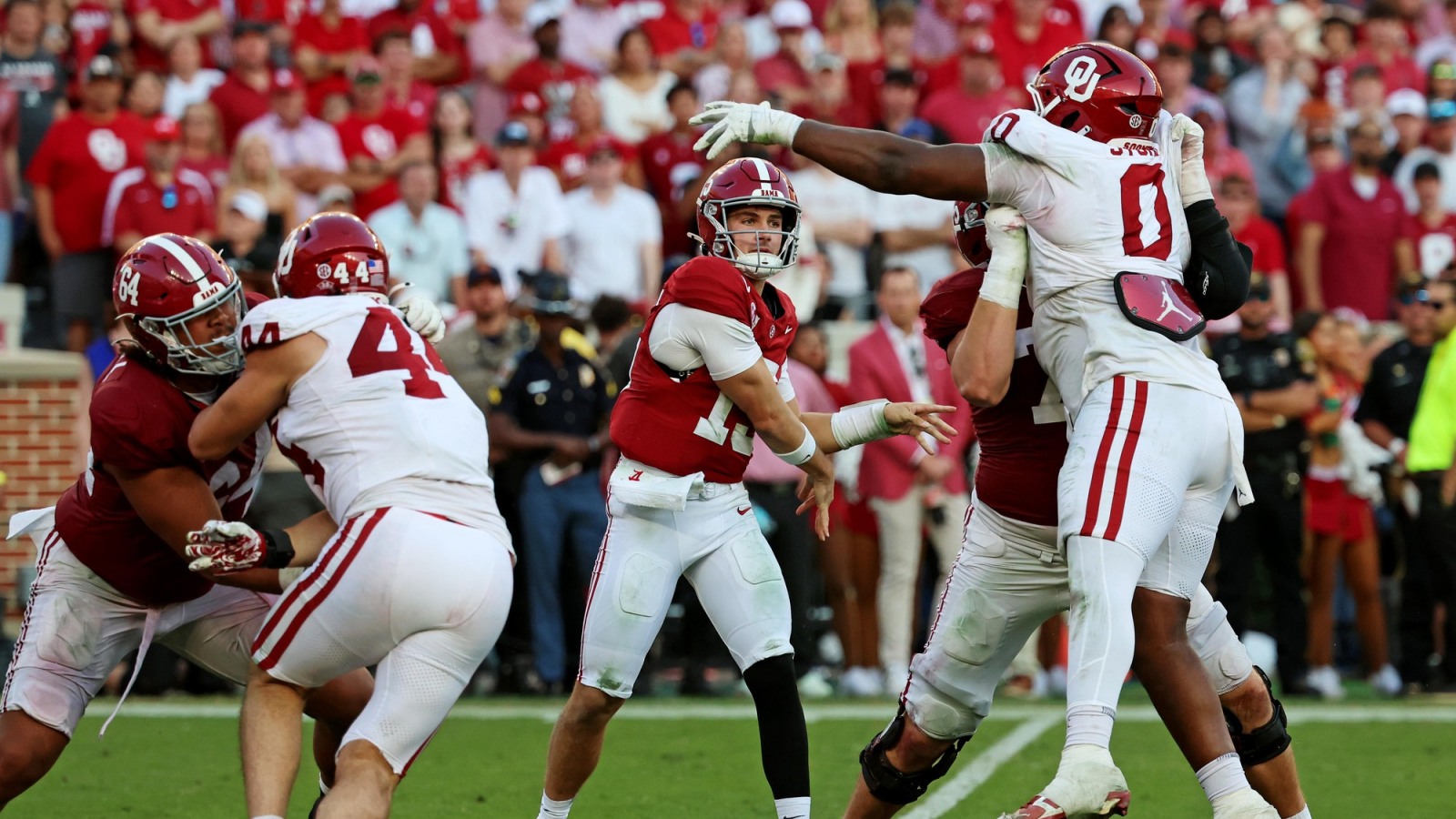 Simpson tells what he wish could have gone ‘different’ on last drive against Oklahoma