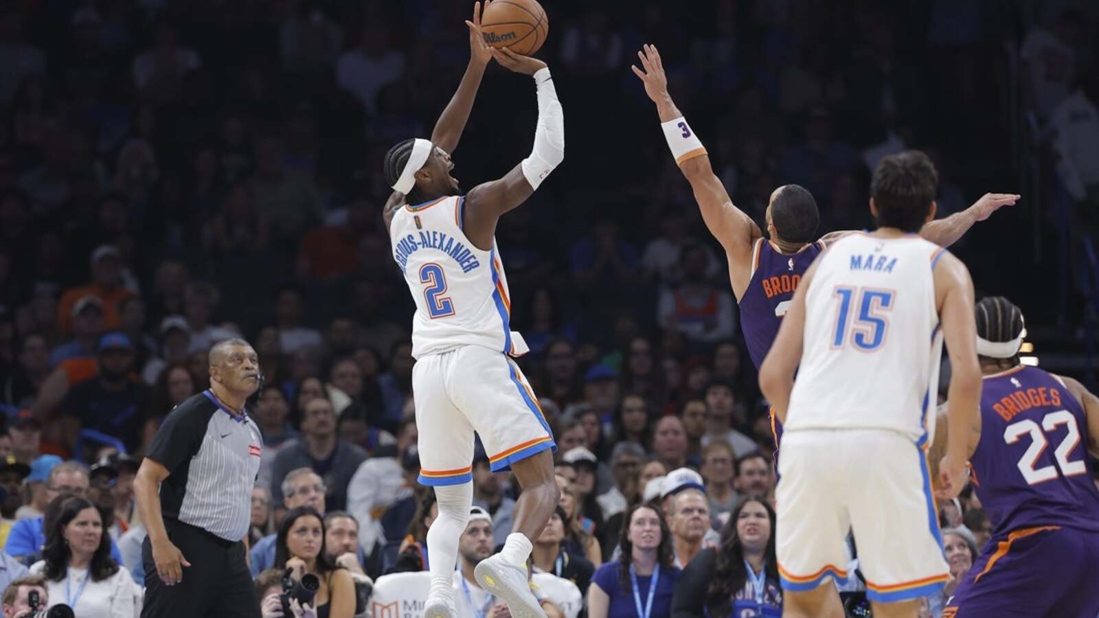 Thunder overcome big injuries to beat Suns for fourth straight win